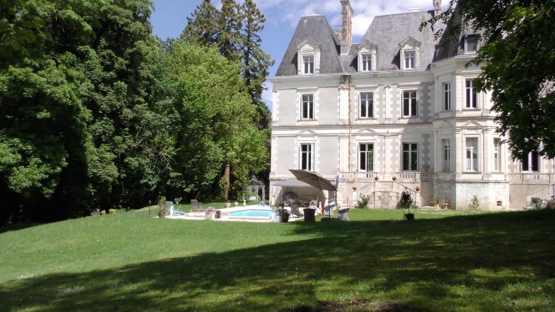 Chateau De Saint-Bohaire Eksteriør bilde