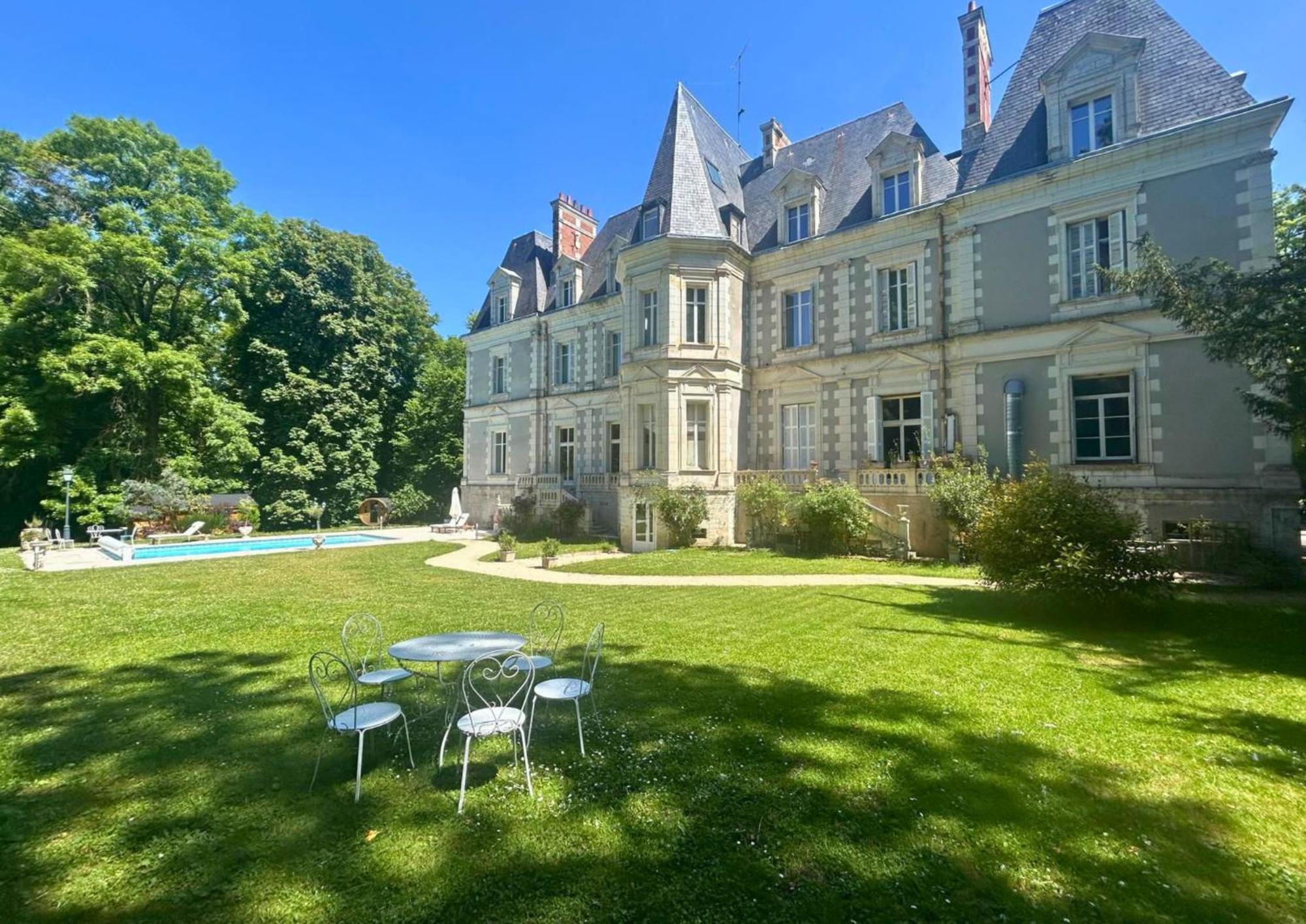 Chateau De Saint-Bohaire Eksteriør bilde