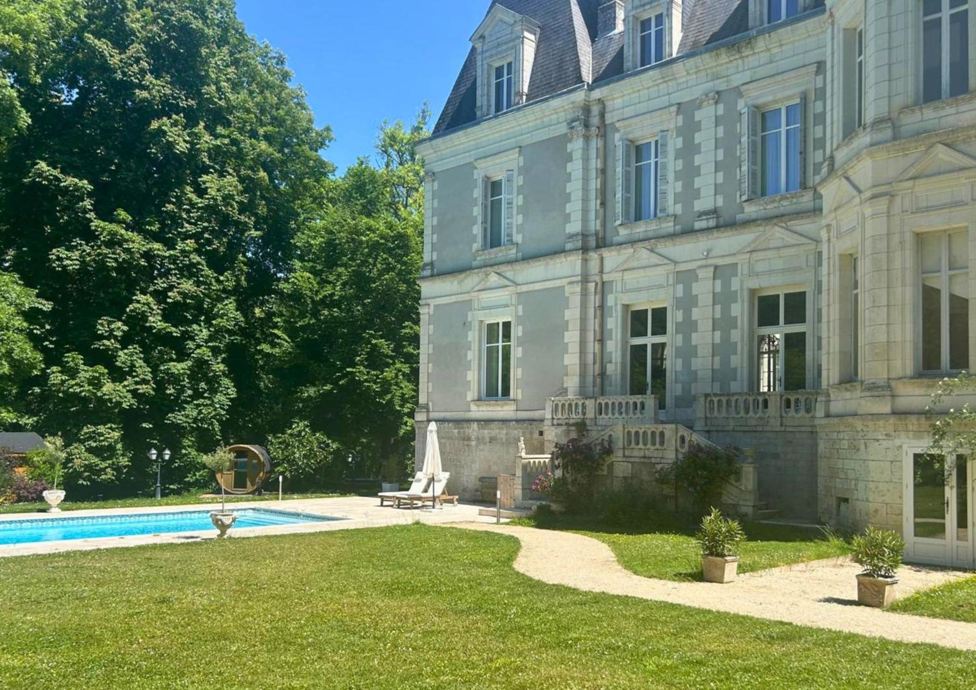 Chateau De Saint-Bohaire Eksteriør bilde